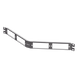 PANDUIT CFAPPBL1A - Patch Panel de Fibra Óptica, Para 4 Placas Acopladras FAP o FMP, Angulado, Color Negro, 1UR | SIERRA STORE