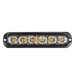 Luz LED de Advertencia Direccional / 12 LED Duales / Montaje Curvo 120° / IP69K e IP67 / 69 Patrones de Destello / Alimentación 12-24V | SIERRA STORE