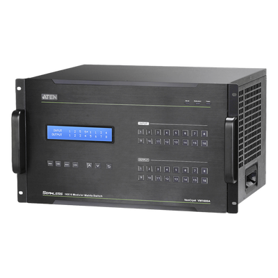 Matriz de Conmutación HDMI / 16 Entradas x 16 Salidas / Expansible a 32x32 / Seamless Switch / 15.2 Gbps / Control Red Dot | SIERRA STORE