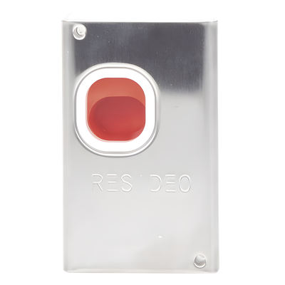 Interruptor de pánico (hold-up) / Lazo V-Plex de 2 hilos / Identificación de punto / Enganche o momentáneo / Bajo mostrador | SIERRA STORE