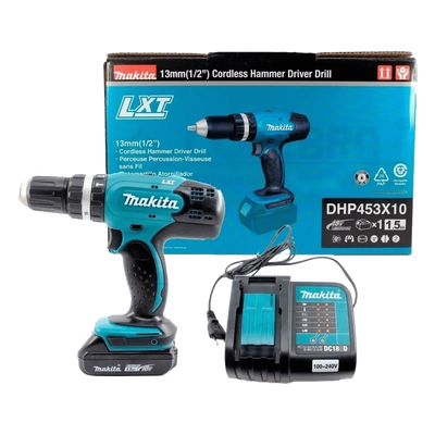 Rotomartillo Atornillador / 1/2" / 2 Velocidades / 0-400 y 0-1300 RPM / 42 Nm / 18V Li-Ion 3.0Ah / 2 Baterías / Freno Eléctrico / 2 kg | SIERRA STORE