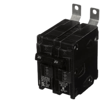 Interruptor Termomagnético / 2 Polos / 30 A / 120/240 V AC / 10 kA / Conexión Atornillable / UL 489 | SIERRA STORE
