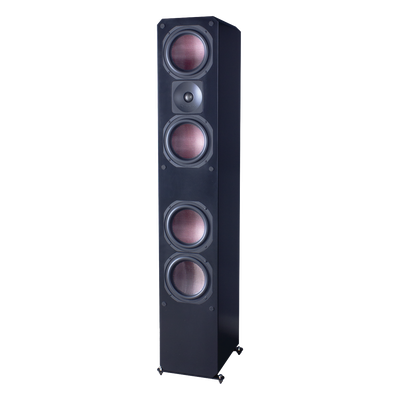 ELITE SERIES PREMIUM HOME THEATER 3 VIAS, 4 WOOFER DE FIBRA DE CARBONO 6.5", 1 TWEETER DE TITANIO, COLOR NEGRO | SIERRA STORE