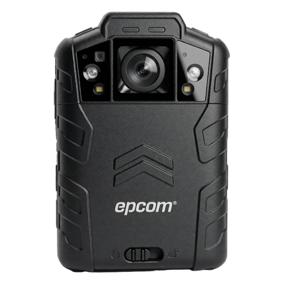 EPCOM XMRX5V2 - Body Camera / Video 4 Megapixel / Captura 48 Megapixel / IR 15 m (49.2 ft) / Ángulo 130° / Almacenamiento 128 GB | SIERRA STORE