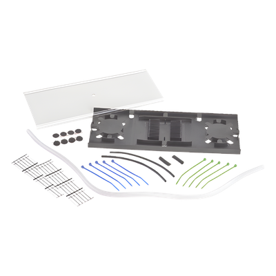 PANDUIT FST24S - Charola de Empalme para Fibra Óptica / 24 Empalmes de Fusión o Mecánicos / 144 Empalmes Ribbon / 4.4 x 10.1 x 0.37 | SIERRA STORE