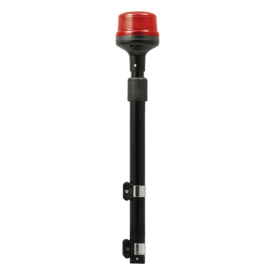 Luz Telescópica para Motocicletas / 8 LED / Rojo / 12~24 VCD / IP6K6 / ECE R65 / SAE J845 / 88 mm de Altura | SIERRA STORE