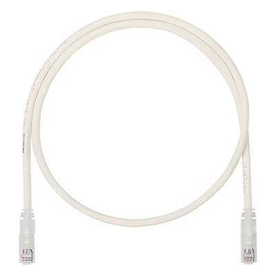 PANDUIT UTP6AX17 - Cable de Parcheo UTP / Cat6A / 24 AWG / CM / 5.18 m (17 ft) / Blanco | SIERRA STORE