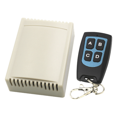 ACCESSPRO ACCESS8074P - Receptor de 4 Canales / 433.92 MHz / 40 Transmisores / 12VDC / Alcance 30 m / 81x38x22 mm (3.2x1.5x0.9 in) | SIERRA STORE
