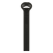 PANDUIT BT9LH-C0 - Cincho de Nylon 6.6 Dome-Top®, Con Lengüeta de Bloqueo de Acero Inoxidable, 780 mm largo x 7mm ancho, Color Negro | SIERRA STORE