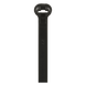PANDUIT BT9LH-C0 - Cincho de Nylon 6.6 Dome-Top®, Con Lengüeta de Bloqueo de Acero Inoxidable, 780 mm largo x 7mm ancho, Color Negro | SIERRA STORE