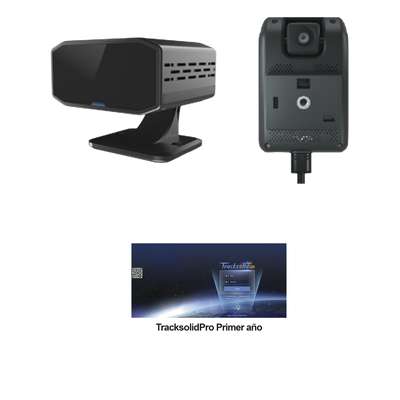 KIT Dashcam con sistema de control ADAS (asistencia de manejo) y Camara DMS con IA (JC170) / Multiples alarmas /Comunicación dos vías | SIERRA STORE