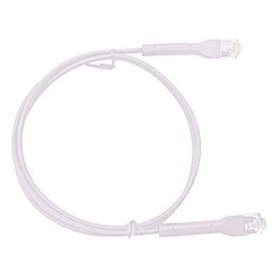 LINKEDPRO BY EPCOM LP-PSLIM-030WH - Cable de Parcheo UTP / Cat6 / Ultra Slim / 30 cm (11.81 in) / RJ45 / T568B / Blanco | SIERRA STORE