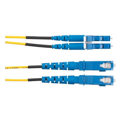 PANDUIT F92ERLNSNSNM050 - Jumper de Fibra Óptica / Monomodo OS2 9/125 / LC-SC Duplex / OFNR Riser / LSZH / 50 m (164 ft) / Amarillo | SIERRA STORE