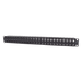 SIEMON Z6-PNL-U48K - Patch Panel UTP / 48 Puertos Cat 6 / Plano 1UR / 19" Rack / Acero Negro / 4.3 x 19 x 1.7 in | SIERRA STORE