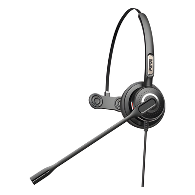Diadema monoaural con tecnología antishock para teléfonos IP FANVIL y Polycom con micrófono de cancelación de ruido, larga durabilidad | SIERRA STORE