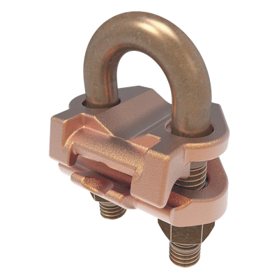 Conector Mecánico para Cable / 1/0 AWG a 250 KCMIL / Paralelo o 90° / Tubo 3/8" o Varilla 5/8" - 3/4" / Torque 240 lb-in / UL467 | SIERRA STORE