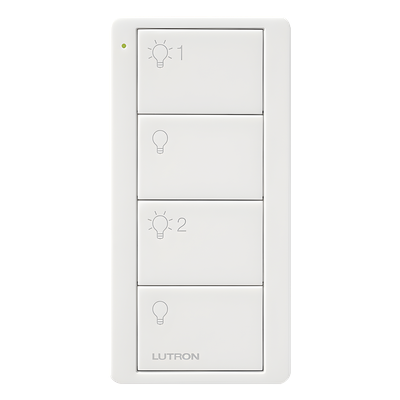 Control inalámbrico Pico / 4 botones: encendido y apagado de 2 grupos / RF Clear Connect 431-437 MHz / alcance 9 m / batería CR2032 10 | SIERRA STORE