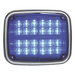 Luz de Advertencia LED / 24 LEDs / 11 Patrones Programables / IP67 / 12-30 VCC / 24 W / Policarbonato | SIERRA STORE