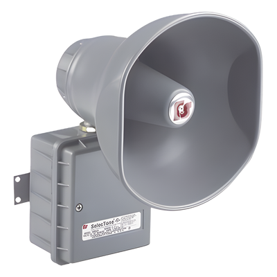 Altavoz amplificado / 15 W / 110 dB a 3 m (9.8 ft) / -55°C a 65°C / CSFM, UL, cUL / 120 Vca / Gris | SIERRA STORE