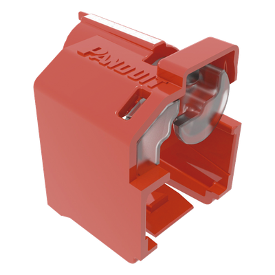PANDUIT PSL-DCPLRE - Kit de Bloqueo RJ45 / 10 Unidades / Policarbonato / Incluye Herramienta / 0.55' [13.9 mm] Largo | SIERRA STORE