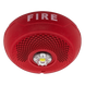 Bocina con Lámpara Estroboscópica LED / Montaje en Techo / Lente Rojo / Candela Seleccionable / 25-70.7 VRMS / 1/4-2 W | SIERRA STORE