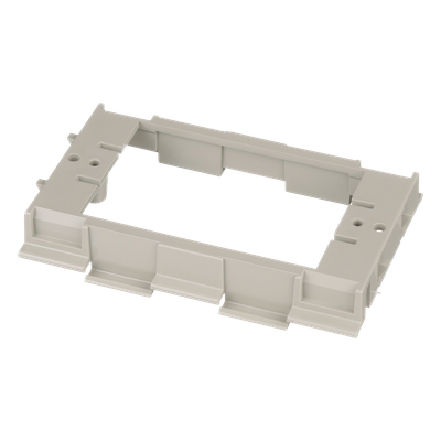 PANDUIT T70DB-X - Soporte para Faceplates en Canaleta / Diseño de Dos Caras / PVC Rígido / UL94 V-0 / 69.6 x 15.24 x 110.7 mm / | SIERRA STORE