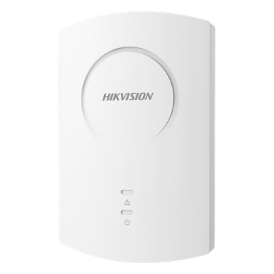 HIKVISION DS-PM-WO2 - Módulo de Relevadores Inalámbrico / 2 Salidas de Alarma / Cifrado AES-128 / Contacto Seco / Interior | SIERRA STORE