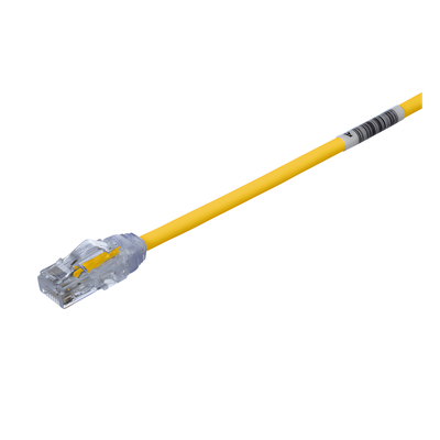 PANDUIT UTP28X5YL - Cable de Parcheo UTP Cat6A / 28AWG / CM-LSZH / 1.52 m (5 ft) / Amarillo | SIERRA STORE