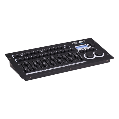 Controlador DMX / 256 Canales / 16 Fixtures / 135 Figuras Vectoriales / 80 Playbacks / 2 Puertos DMX Aislados / Rack 19" | SIERRA STORE