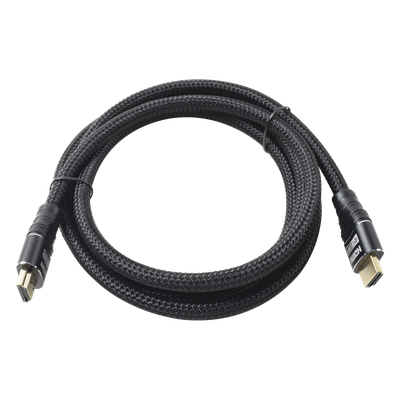 Cable HDMI / 4K Ultra HD / 1.8 m (5.9 ft) / Triple Blindaje Trenzado / Conectores Oro 24K / 120-480 Hz | SIERRA STORE