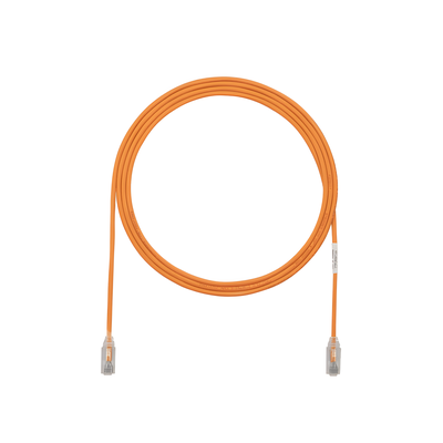PANDUIT UTP28SP20OR - Cable de Parcheo Cat6 / UTP 28AWG / 3.8 mm / 6.1 m (20 pies) / Naranja | SIERRA STORE
