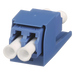 PANDUIT CMDSLCZBU - Módulo Acoplador / LC Duplex / Monomodo OS1/OS2 / Mini-Com / Cerámica Zirconia / 1 Espacio Modular | SIERRA STORE