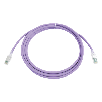 SIEMON ZM6A-S10-08B - Patch Cord / Cat6A S/FTP / CM/LS0H / 3.05 m (10 ft) / Blindaje 360° / Alta Densidad | SIERRA STORE
