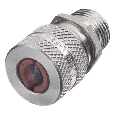 Conector de Cable / Aluminio Macho Recto / Ajustable 0.50-0.63" / 1/2" / NEMA 4, 4X, 12, 13 / Clase I Div. 2 | SIERRA STORE