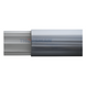 Ducto de Media Caña / Base PVC y Tapa Aluminio / 2.5 m (8.2 ft) de Largo / 90.5 mm x 19.7 mm / NOM-001-SEDE-2005 | SIERRA STORE