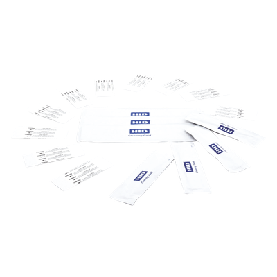 Kit de limpieza para impresoras de tarjetas / 10 servicios / 10 tarjetas rodillos / 3 lengüetas alcohol / 4 isotopos cabezal | SIERRA STORE