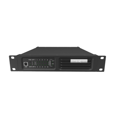 Convertidor de Fibra a Ethernet NovaStar | 10 Puertos Gigabit | 2 Puertos Ópticos 10G | Transmisión de Larga Distancia | Modo Simple | SIERRA STORE