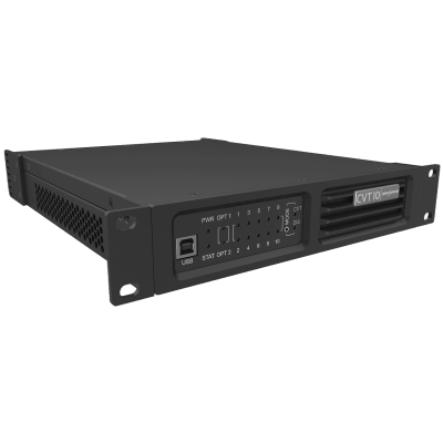Convertidor de Fibra a Ethernet NovaStar | 10 Puertos Gigabit | 2 Puertos Ópticos 10G | Transmisión de Larga Distancia | Modo Simple | SIERRA STORE