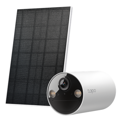 Kit Cámara Solar IP / 2K 3MP / Visión Nocturna Color / Batería 6400 mAh 180 Días / IP65 / Detección IA Personas / Audio Bidireccional | SIERRA STORE