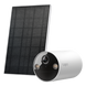 Kit Cámara Solar IP / 2K 3MP / Visión Nocturna Color / Batería 6400 mAh 180 Días / IP65 / Detección IA Personas / Audio Bidireccional | SIERRA STORE