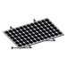 Montaje para Módulos Solares / Aluminio Anodizado / Riel 1400 mm / Espesor 35-40 mm / Muro | SIERRA STORE