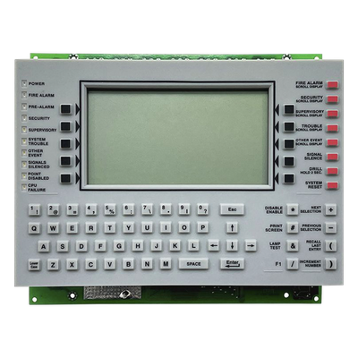 Anunciador de control de red / LCD 640 caracteres retroiluminado / Teclado QWERTY / 11 indicadores LED / 4 relés de estado / Bus ACS | SIERRA STORE