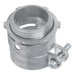 Conector Recto para Tubo Flexible / 3/4" (19 mm) / Diámetro 32 mm / Longitud 36 mm / Acabado Bruñido Brillante / NEMA FB-1 / UL 514B | SIERRA STORE