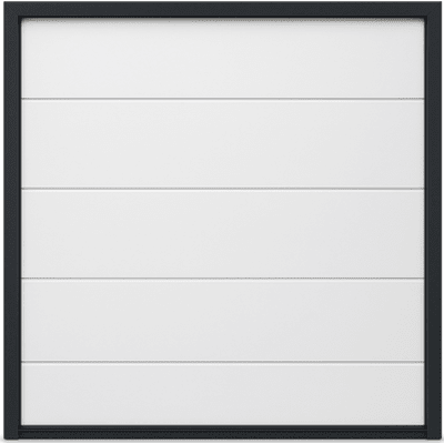 ACCESSPRO APDOOR-88 - Puerta de Garage Seccional / 8 x 8 pies (2.44 x 2.44 m) / Panel Calibre 26 / Aislamiento Poliuretano 42 mm / | SIERRA STORE