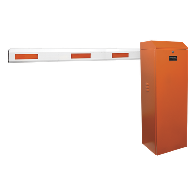 AccessPRO KIT-XBF-LNB - Kit de Barrera Vehicular Izquierda Color Naranja y Brazo de 3 m | SIERRA STORE