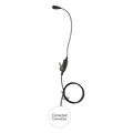 Micrófono de 1 Cable / Serie LOC / Compatible con KENWOOD NX-200/300/5200/5300 y TK-480/2180/3180 / Cables Reforzados con Kevlar / | SIERRA STORE