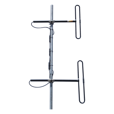 Antena Base Aérea / 110-138 MHz / 2 Dipolos / 3-5.6 dBd / 500W / 28 MHz BW / 3.02 x 1.14 m (9.9 x 3.7 ft) | SIERRA STORE
