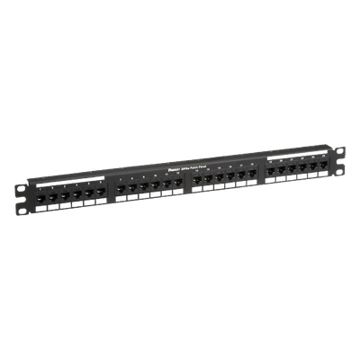 PANDUIT DP245E88TGY - Panel de Parcheo de Impacto / Categoría 5e / 24 Puertos / 1UR / 19 Pulgadas / PoE 100W / T568A/B | SIERRA STORE