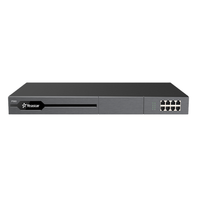 Conmutador IP PBX / 100 a 200 Extensiones / 30 a 60 Llamadas Simultáneas / E1/T1/PRI / 8 Puertos FXO/FXS / Omnicanal con IA | SIERRA STORE