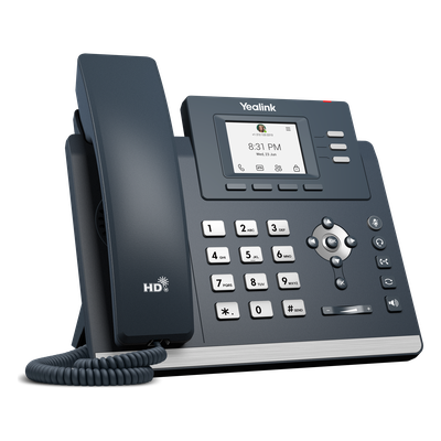 Teléfono IP / Android 13 / Microsoft Teams / Audio HD / Pantalla 2.4" / Dual Gigabit PoE | SIERRA STORE